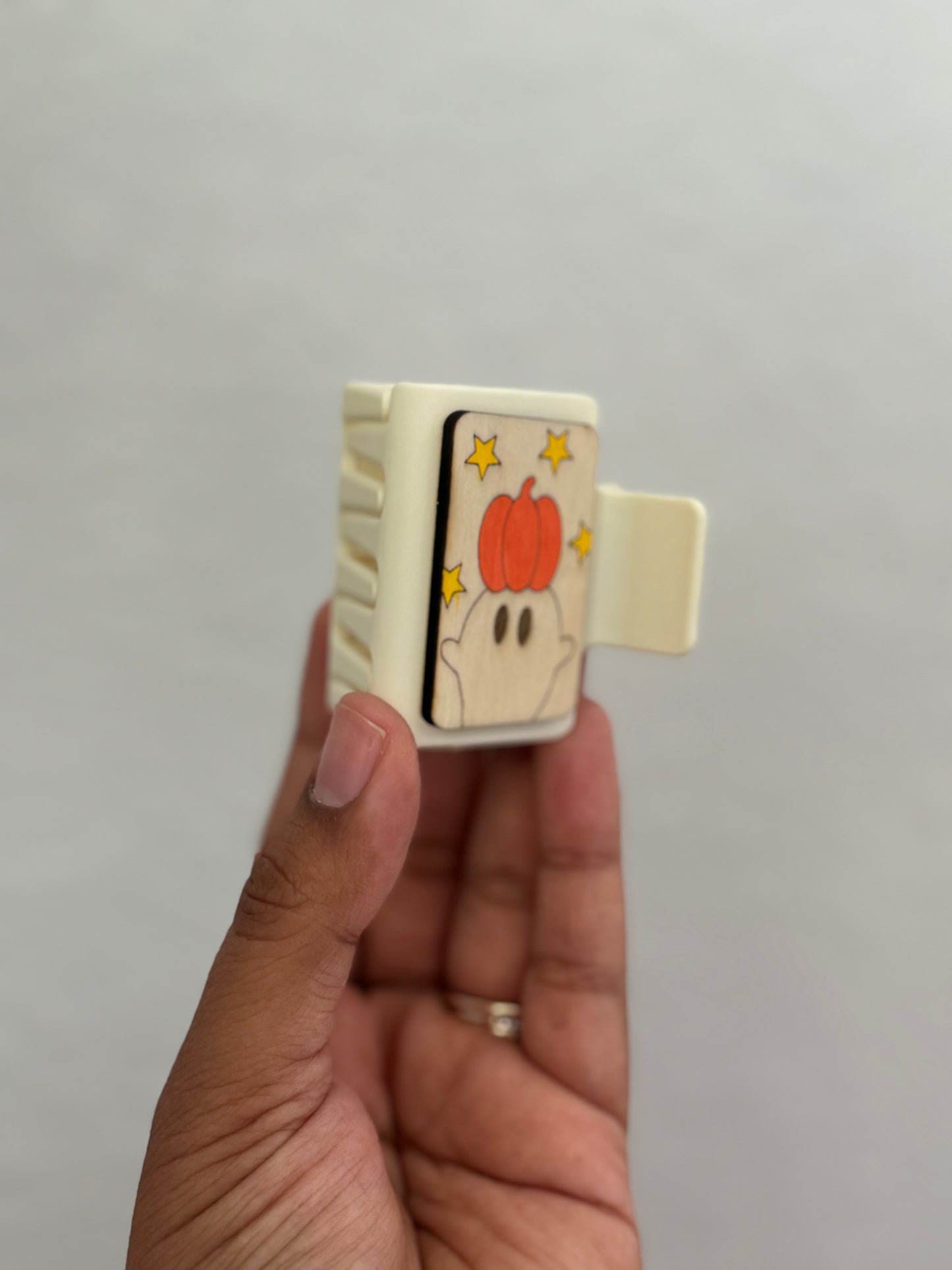 Spooky Vibes Mini Claw Clip