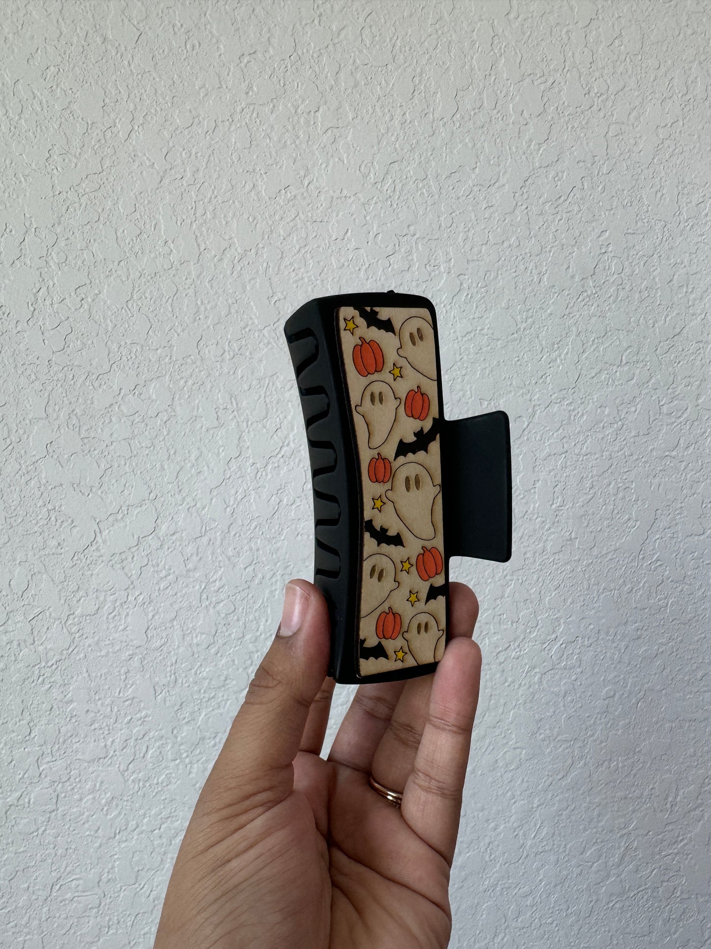 Spooky Vibes Jumbo Claw Clip