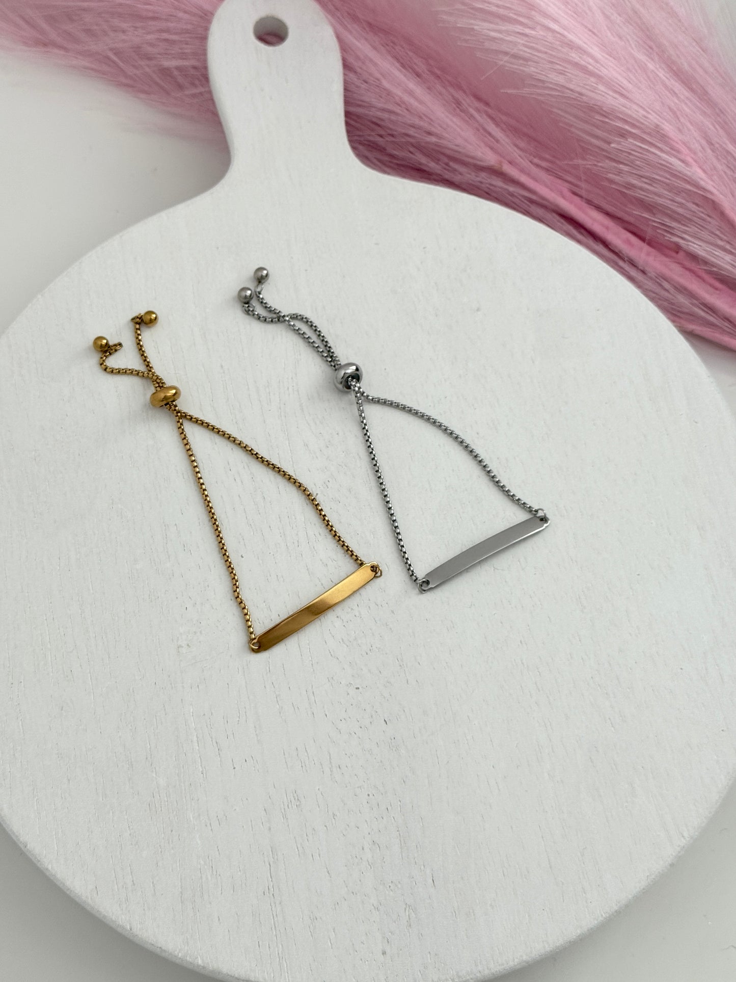 Personalized Bar Bracelet