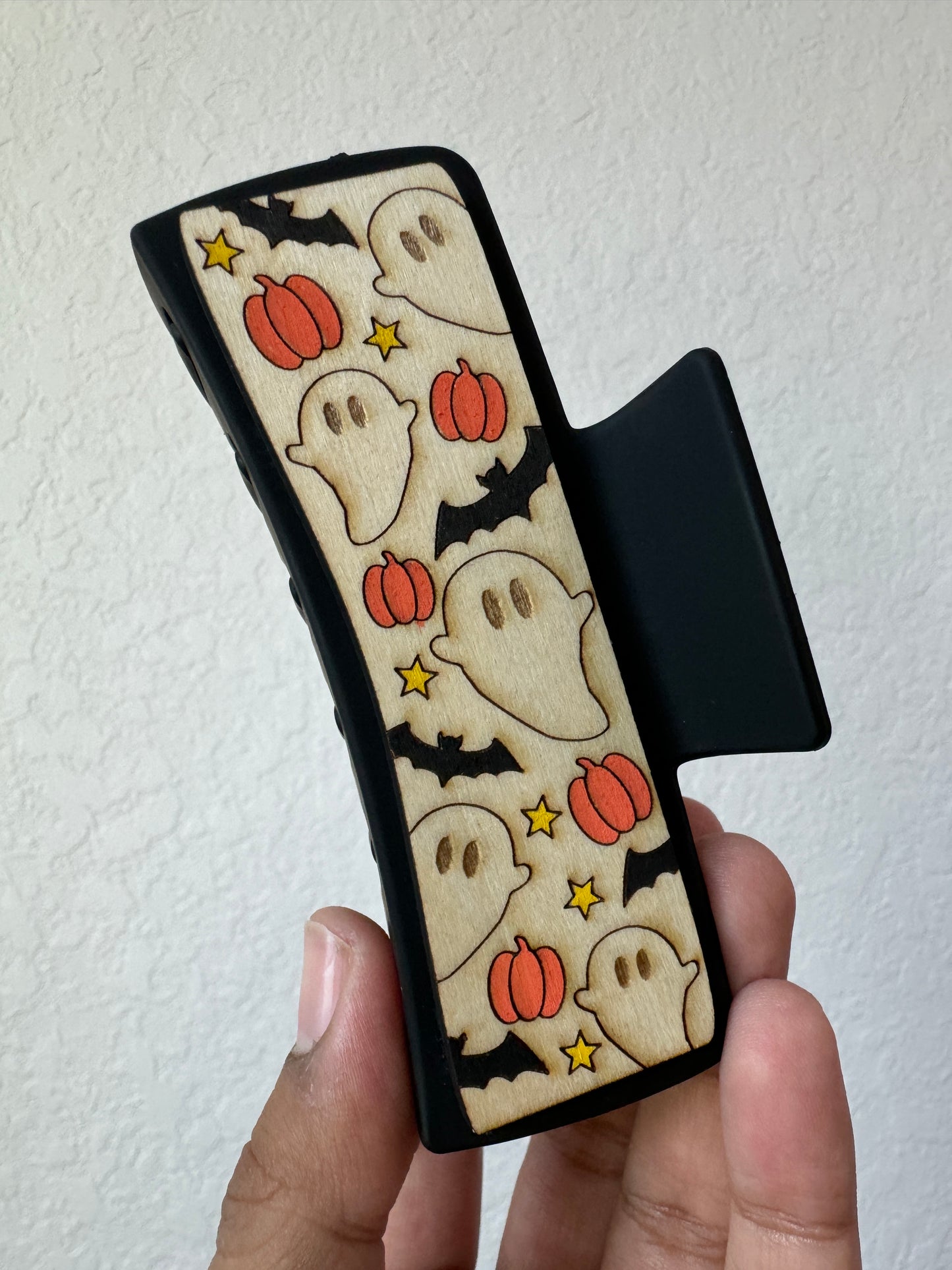 Spooky Vibes Jumbo Claw Clip