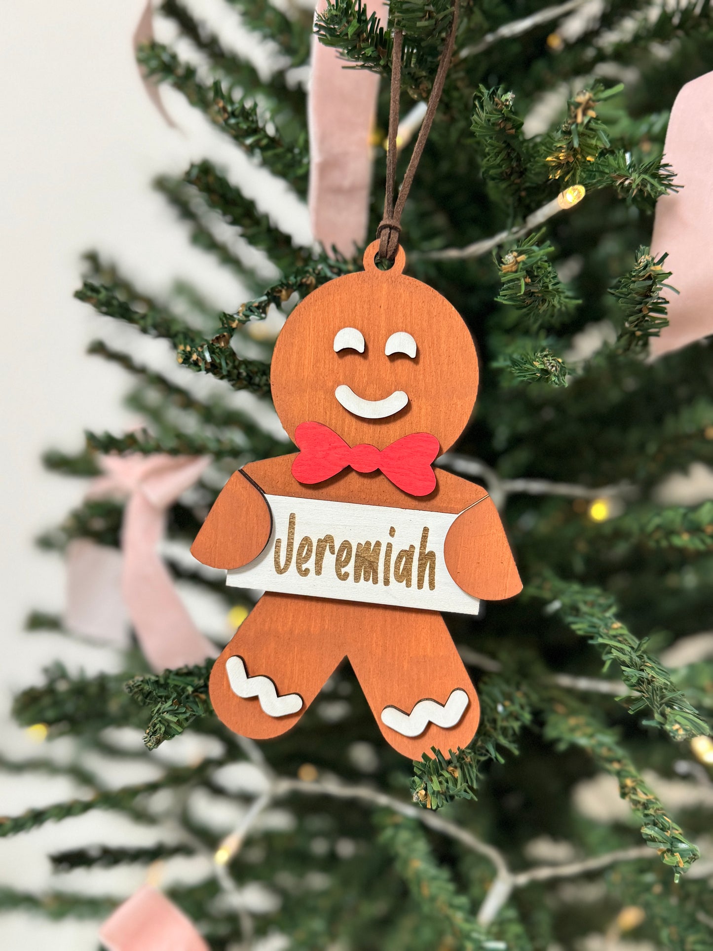 Personalized Gingerbread Ornament