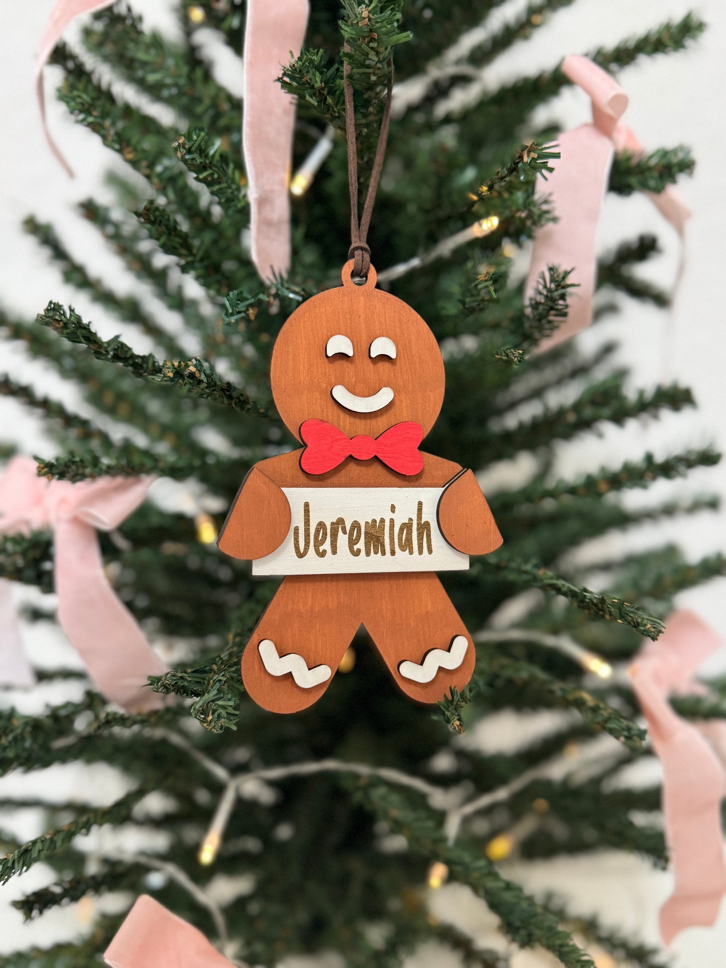 Personalized Gingerbread Ornament