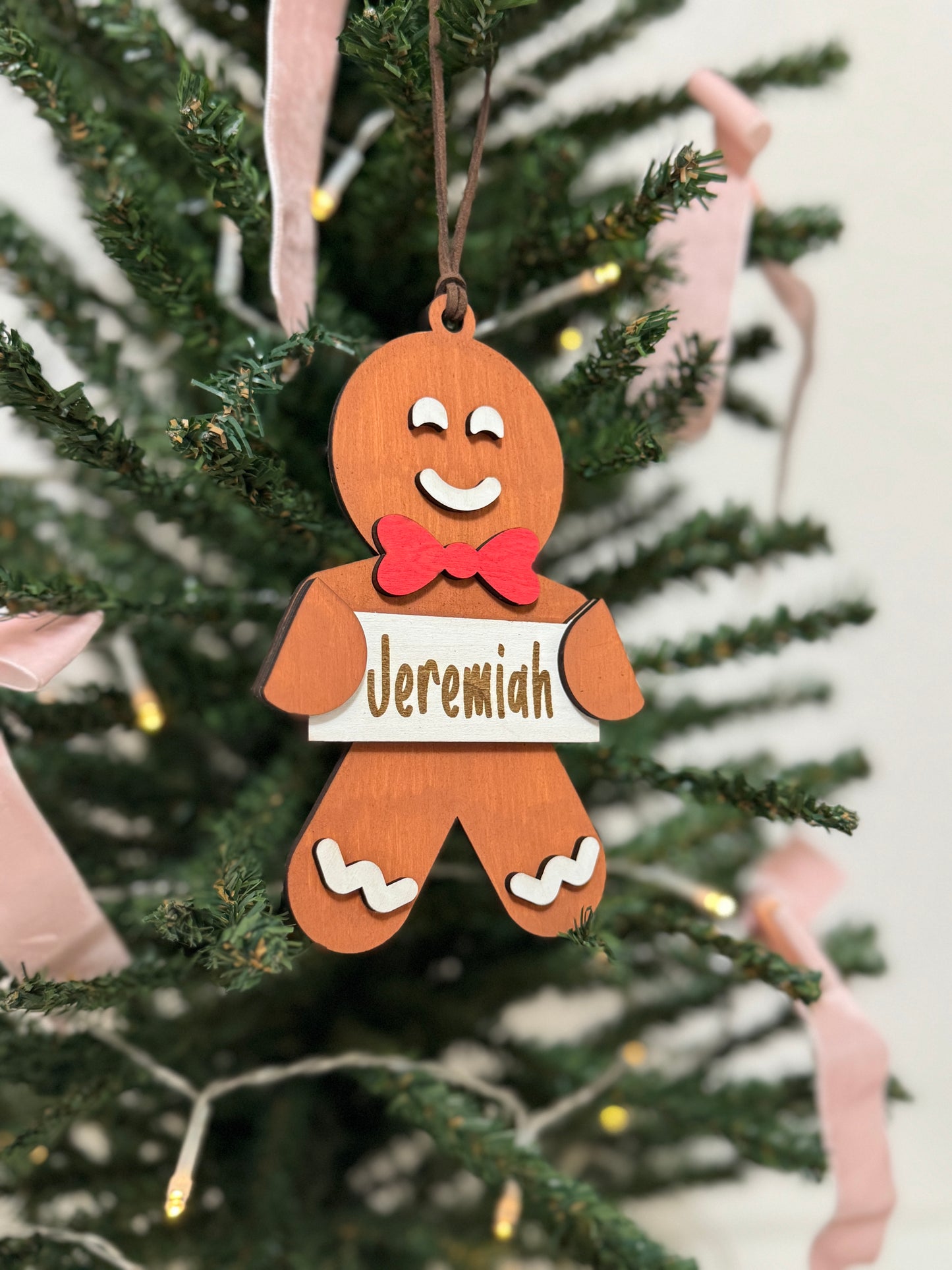 Personalized Gingerbread Ornament