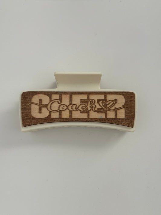 Cheer Coach Claw Clip
