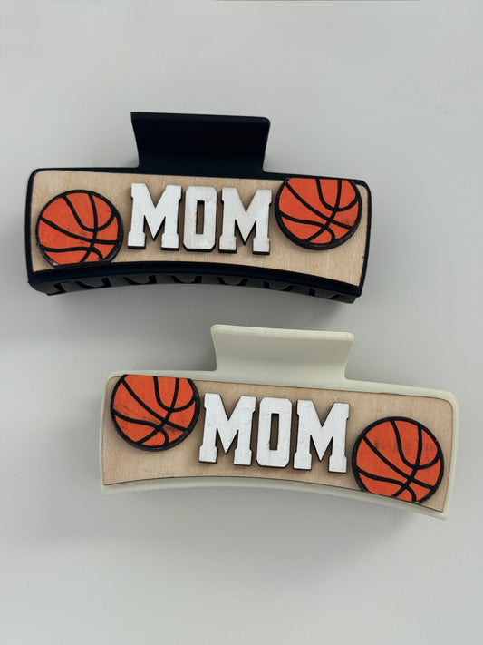 Basketball Mom Claw Clip