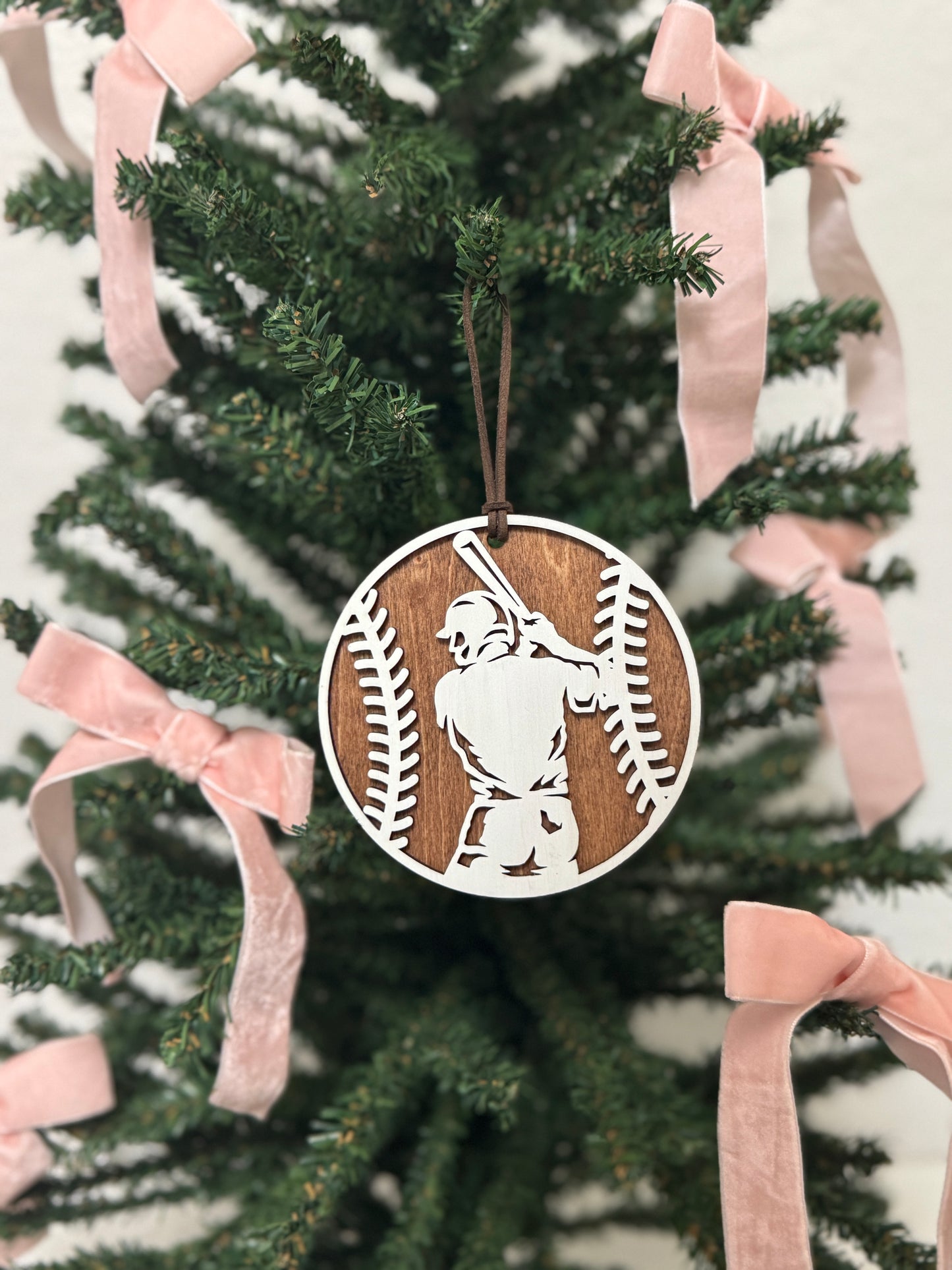 Personalized Baseball Ornament